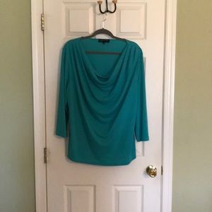 Drape knit top